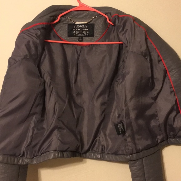 Blanc Noir gray jacket - Picture 3 of 3